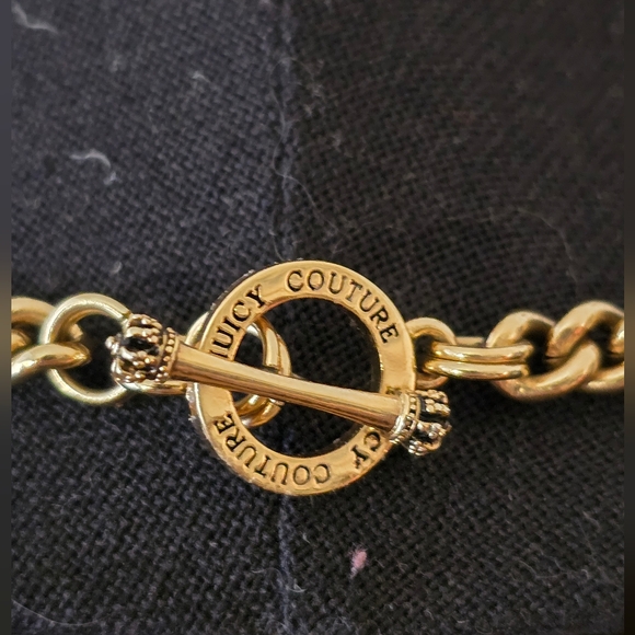 Juicy Couture Y2K Vintage Feather And Coin Charm Necklace. Like New Condition. - Picture 6 of 8